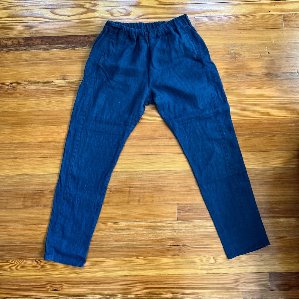 100% linen- Linenfox Medium Pants